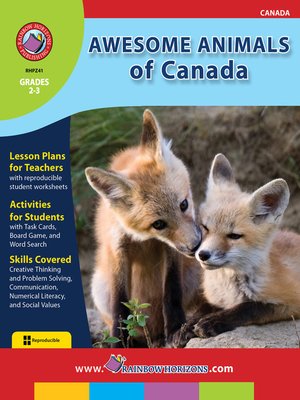 cover image of Awesome Animals of Canada